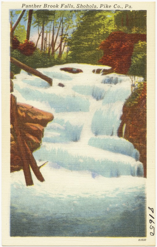 Panther Brook Falls, Shohola, Pike Co., Pa.
