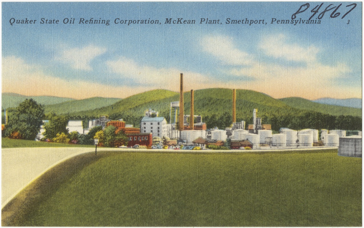 Quaker State Oil Refining Corporation, McKean Plant, Smethport, Pennsylvania