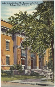 Schwab Auditorium, The Pennsylvania State College, State College, Pa.