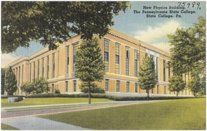 New physics building, The Pennsylvania State College, State College, Pa.