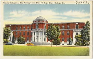 Mineral Industries, The Pennsylvania State College, State College, Pa.