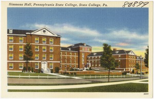Simmons Hall, Pennsylvania State College, State College, Pa.