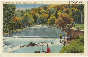 Fisherman's Paradise near State College, Pa.