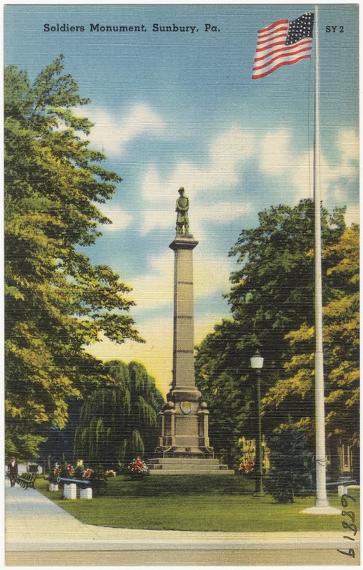 Soldiers Monument, Sunbury, Pa.