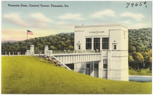 Tionesta Dam, Control Tower, Tionesta, Pa.