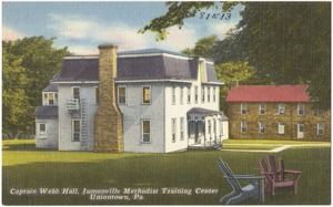 Captain Webb Hall, Jumonville Methodist Training Center, Uniontown, Pa.