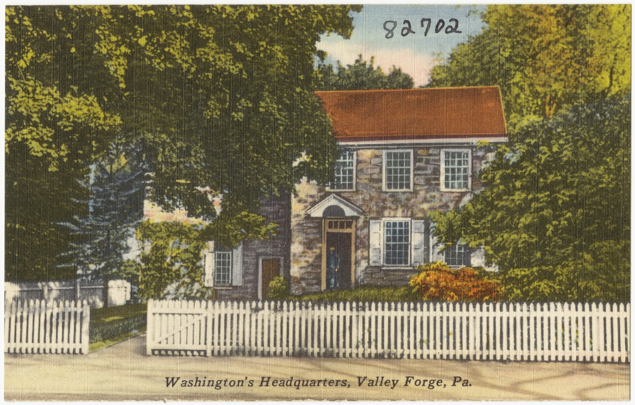 Washington's Headquarters, Valley Forge, Pa.