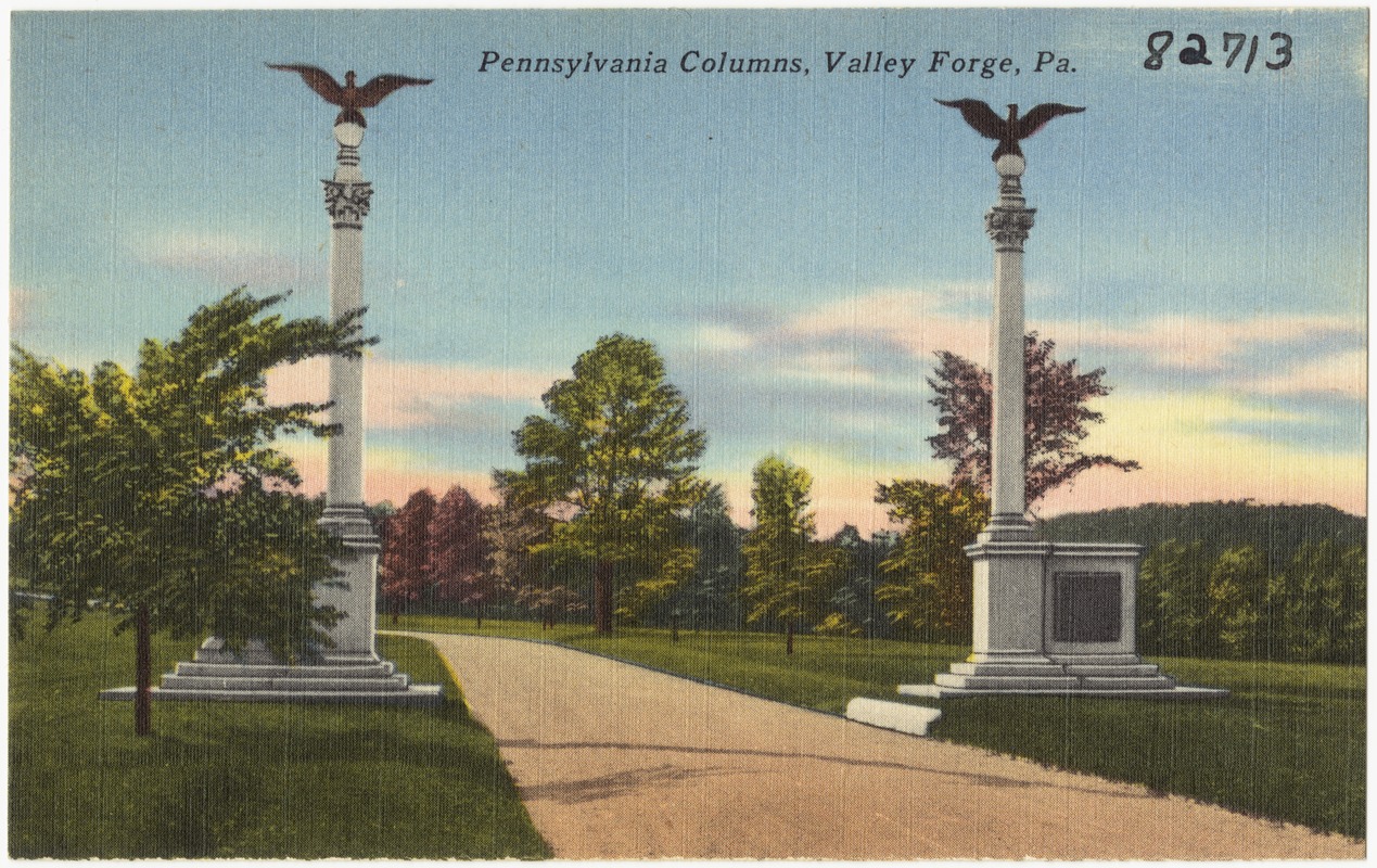 Pennsylvania Columns, Valley Forge, Pa.