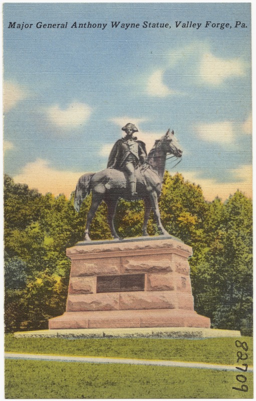 Major General Anthony Wayne Statue, Valley Forge, Pa.