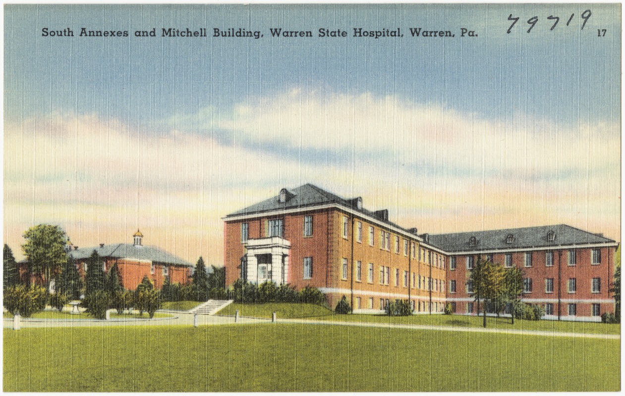South Annexes and Mitchell Building, Warren State Hospital, Warren, Pa