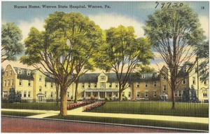 Nurses home, Warren State Hospital, Warren, Pa.