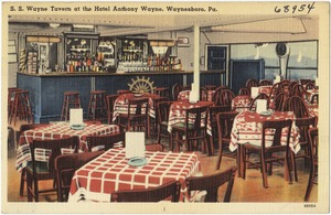 S.S. Wayne Tavern at the Hotel Anthony Wayne, Waynesboro, Pa.