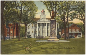 Tioga County Court House, Wellsboro, Pa.