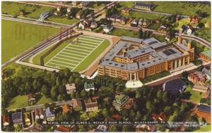 Aerial view of Elmer L. Meyer's High School, Wilkes-Barre, Pa.