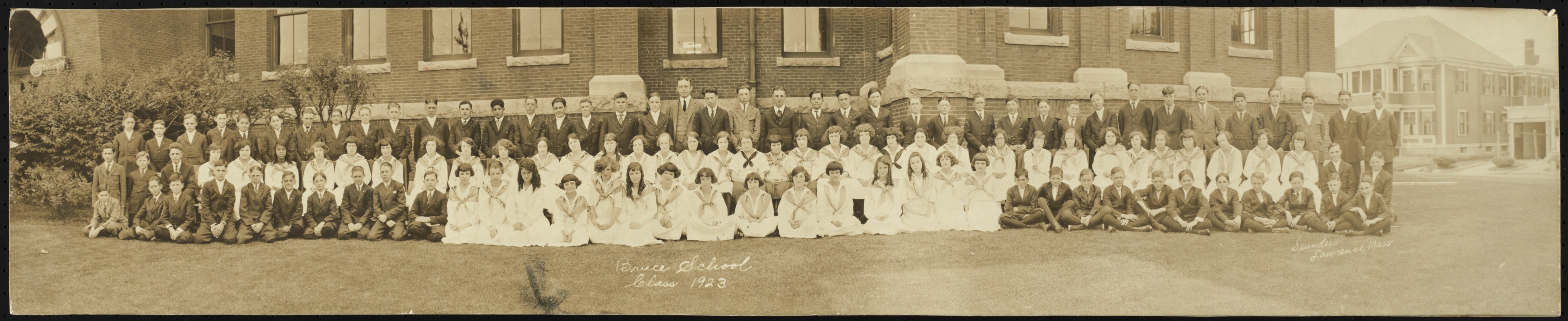 Bruce School Class 1923