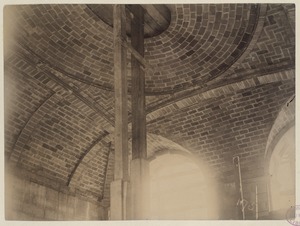 Ceiling of the Boylston Street entrance, construction of the McKim Building