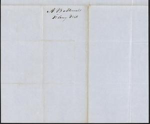 Amos B. Merrill to George Coffin, 10 August 1848