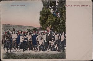 Souvenir de Smyrne. Grouppe des lutteurs