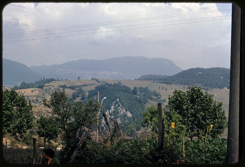 View from Roccasicura, Italy