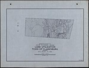 Land Utilization Town of Clarksburg