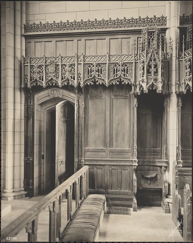 Emmanuel Church, Lindsay Memorial Chapel, Newbury St., Boston, wood ...