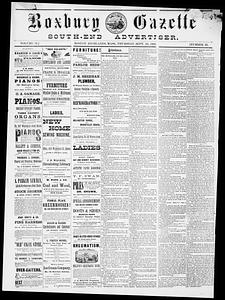 Roxbury Gazette and South End Advertiser, September 23, 1880