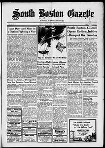 South Boston Gazette, April 30, 1943