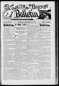 The South Boston Bulletin