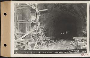 Contract No. 30, Stream Control Works at Main Dam, Swift River Reservoir, Belchertown, Enfield, Ware, 48 in. conduit in diversion tunnel of stream control works, Belchertown, Mass., Sep. 8, 1932