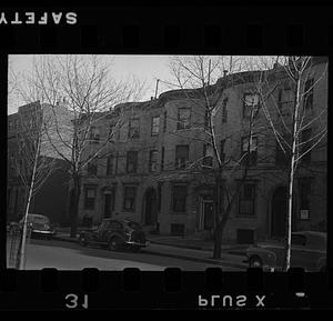 Bay State Road, Boston, Massachusetts, between Sherborn Street and Granby Street