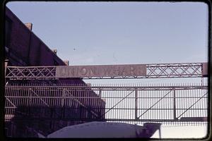 Union Wharf sign Union Wharf Commercial Street Boston