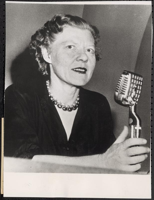 A woman's voice is heard