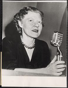 A woman's voice is heard