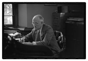 Fred B. Richardson, Brookline Town Clerk