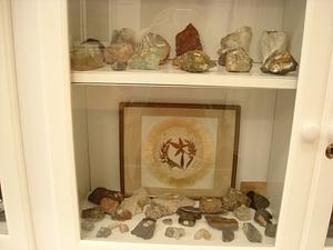 Collection of various rocks and minerals