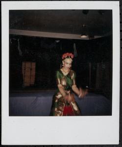 Woman wearing traditional outfit