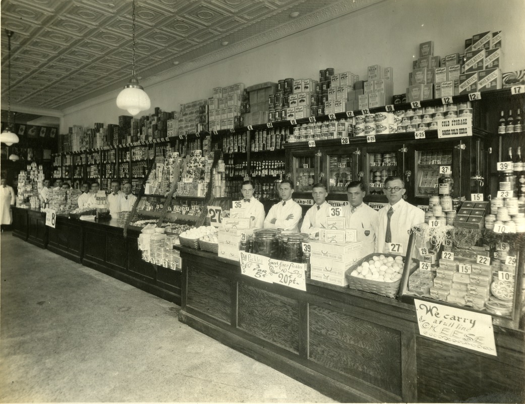 Interior of Great Atlantic and Pacific Tea Co.