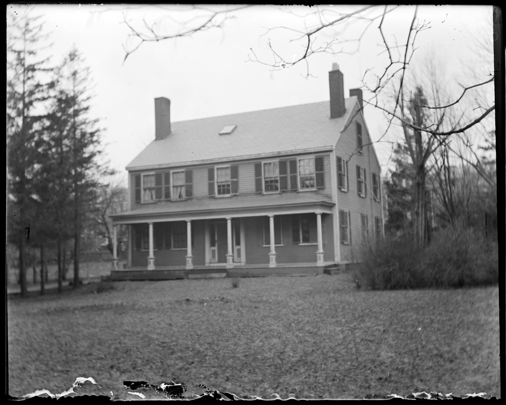 Lemuel Brackett house Digital Commonwealth