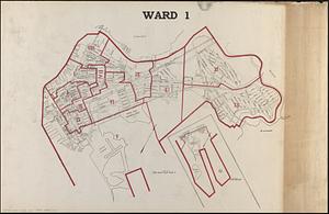 Ward lines and voting precincts circa 1945