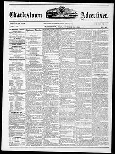 Charlestown Advertiser, October 18, 1862