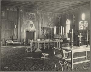 Boston, Gardner Museum, interior, Gothic Room