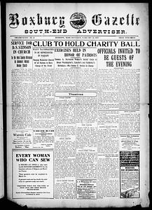 Roxbury Gazette and South End Advertiser, February 15, 1919