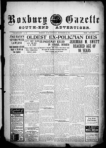 Roxbury Gazette and South End Advertiser, September 20, 1919