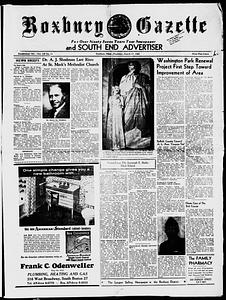 Roxbury Gazette and South End Advertiser, March 17, 1960
