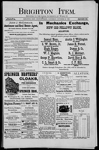 The Brighton Item, October 25, 1890
