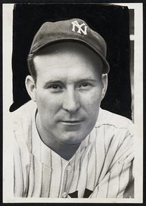 Member of 1938 New York Yankees. "Ruffing. Pitcher.