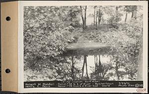 Contract No. 21, Portion of Ware-Belchertown Highway, Ware and Belchertown, land of Robert M. Randall and land of Henry C. Davis (bridge location, Swift River), Belchertown and Ware, Mass., Jul. 23, 1931