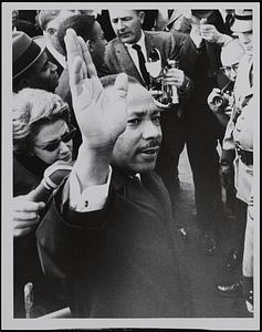 Martin Luther King Jr., Freedom Rally, Boston Common