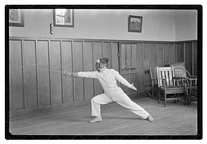 Danguy fencing master, also Gordon Muir, also Chamberlain