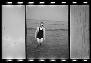 A man at a beach